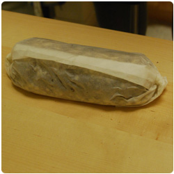 Chocolate salami - Salame al cioccolato - The International Cooking Blog