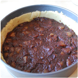 Amaretti chocolate and pears pie - Internatioanl Cooking Blog