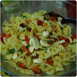 cold pasta - International Cooking Blog