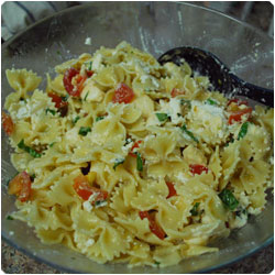 cold pasta - International Cooking Blog