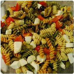 Cold Pasta with Grilled Veggies - International Cooking Blog