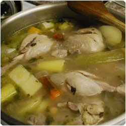 Vegetables and Boiled Chicken CousCous