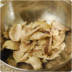 Vegetables and Boiled Chicken CousCous