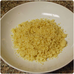 Vegetables and Boiled Chicken CousCous