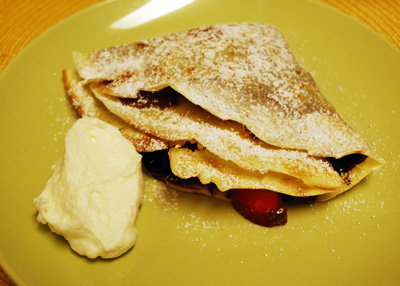 Nutella Crepes - The International Cooking Blog