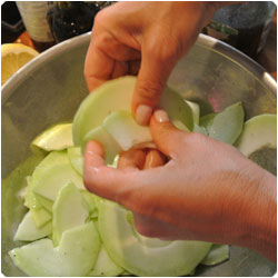 Simple Cucumber Salad - Cooking with Enrica Rocca