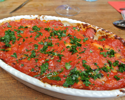 Eggplant rolls with Provola Affumicata - Cooking with Enrica Rocca