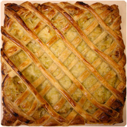 Flamiche - Salty Pie with Leek - International Cooking Blog