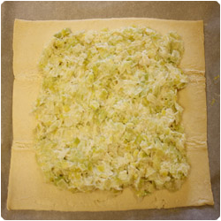 Flamiche - Salty Pie with Leek - International Cooking Blog