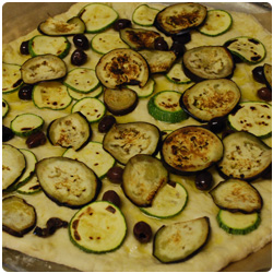 Focaccia Eggplant and Zucchini - International Cooking Blog