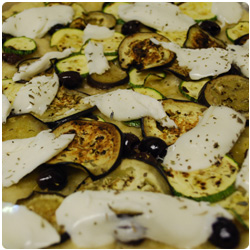 Focaccia Eggplant and Zucchini - International Cooking Blog