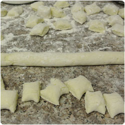 Ricotta Gnocchi with Sage and Parmesan Sauce