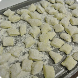 Ricotta Gnocchi with Sage and Parmesan Sauce