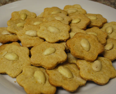 Almond, Honey and Orange Biscuits - International Cooking Blog