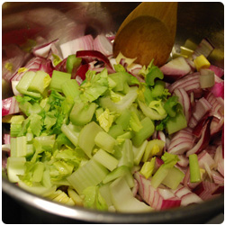 Minestrone with Short Pasta - The International Cooking Blog