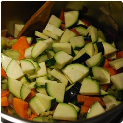 Minestrone with Short Pasta - The International Cooking Blog