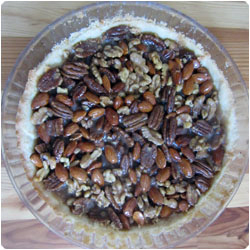 Nuts Pie - international Cooking Blog