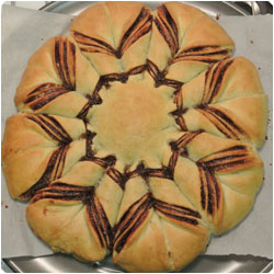 nutella sweet bread - international cooking blog