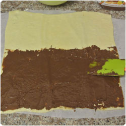 Puff Pastry Nutella&Almond Twist