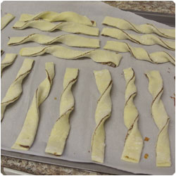 Puff Pastry Nutella&Almond Twist