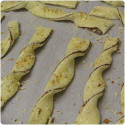 Puff Pastry Nutella&Almond Twist