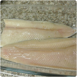 trout files with potato - International Cooking Blog