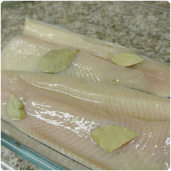 trout files with potato - International Cooking Blog