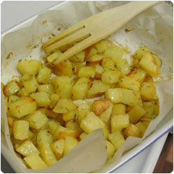 trout files with potato - International Cooking Blog