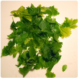 Parsely Rice Soup - The International Cooking Blog