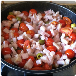 Pasta with Swordfish and Cherry Tomatoes - International Cooking Blog