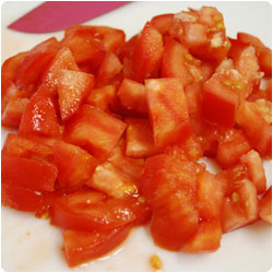 fresh tomato pappardelle - internatiolnal cooking blog