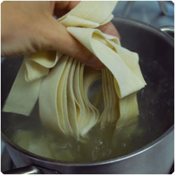 fresh tomato pappardelle - internatiolnal cooking blog