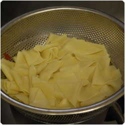 fresh tomato pappardelle - internatiolnal cooking blog
