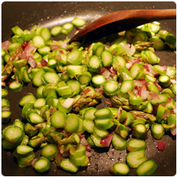 Pasta Asparagus and Tomatoes - The International Cooking Blog