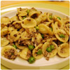 Pasta Mushrooms and Peas - The Internatinal Cooking Blog