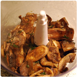 Pasta mushrooms and Peas - The International Cooking Blog