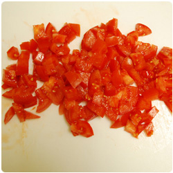 Pasta with safran and tomatoes - The International Cooking Blog