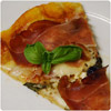 Pizza with speck - The International Cooking Blog