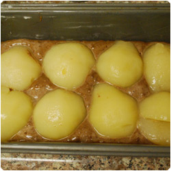 Chocoalte and Pears Plumcake - International Cooking blog