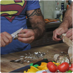 Porcini Trifolati - Cooking with Enrica Rocca