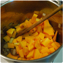 Pumpkin and coconut milk soup - International Cooking Blog