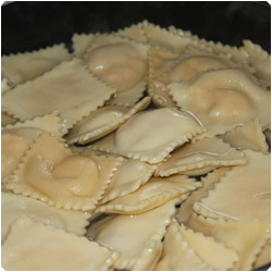 Pumpkin Ravioli with Tomato Sauce - International Cooking Blog