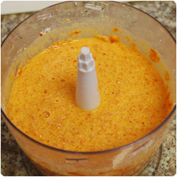 Pasta with Red Peppers and Ricotta Sauce - International Cooking Blog