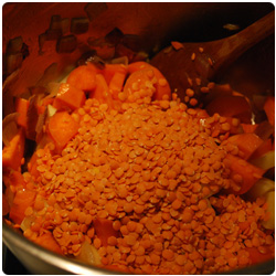 The International Cooking Blog - Red Lentils Soup