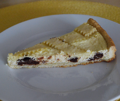 Ricotta Pie - The International Cooking Blog