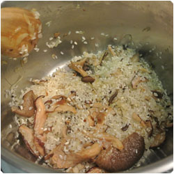 Saffron Porcini Risotto - International Cooking Blog