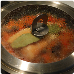 Salmon Filet with fresh tomatoes - The International Cooking blog