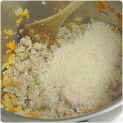 Sausage risotto - international cooking blog