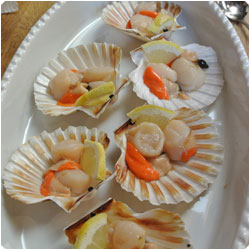 Oven Scallops - Cooking with Enrica Rocca