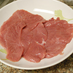 Orange sauce scaloppini - internatiolnal cooking blog